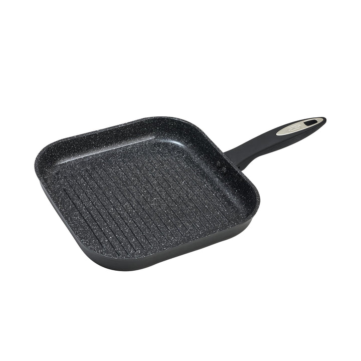 Zyliss Ultimate Keramik Grillpfanne Induktion 26x26 cm, Antihaft Gerillt Steakpfanne, Backofenfest,