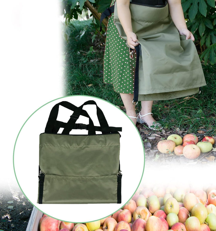 SHINETEC Harvest Apple Picking Bag, wasserdichte, strapazierfähige 600D Obst-Aufbewahrungstasche, Sc