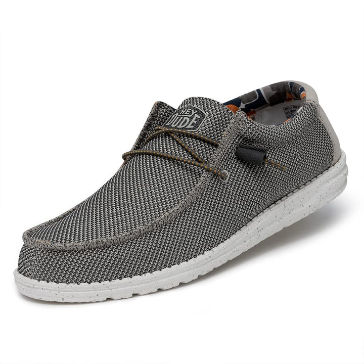 Hey Dude Herren Wally Sox Mokassin, 42 EU Asphalt