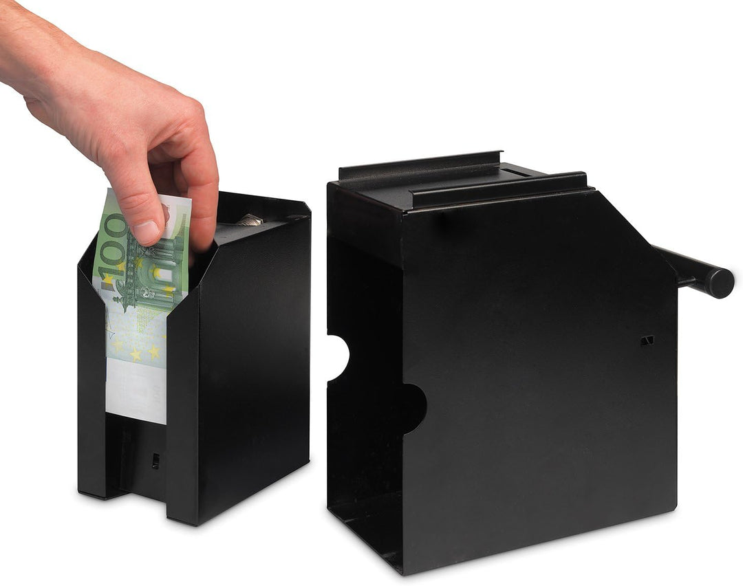 Safescan 4100 POS Safe (schwarz), sichere und diskrete Aufbewahrung von bis zu 300 Banknoten - perfe