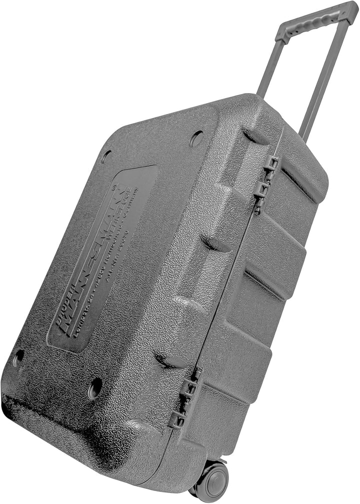 Brüder Mannesmann M29070 Fahrbarer Werkzeugkoffer, 122-teilig, Schwarz