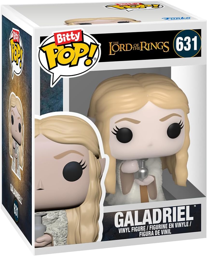Funko Bitty Pop! Lord of The Rings - Galadriel 4PK und eine Überraschungs-Mini-Figur - 0.9 Inch (2.