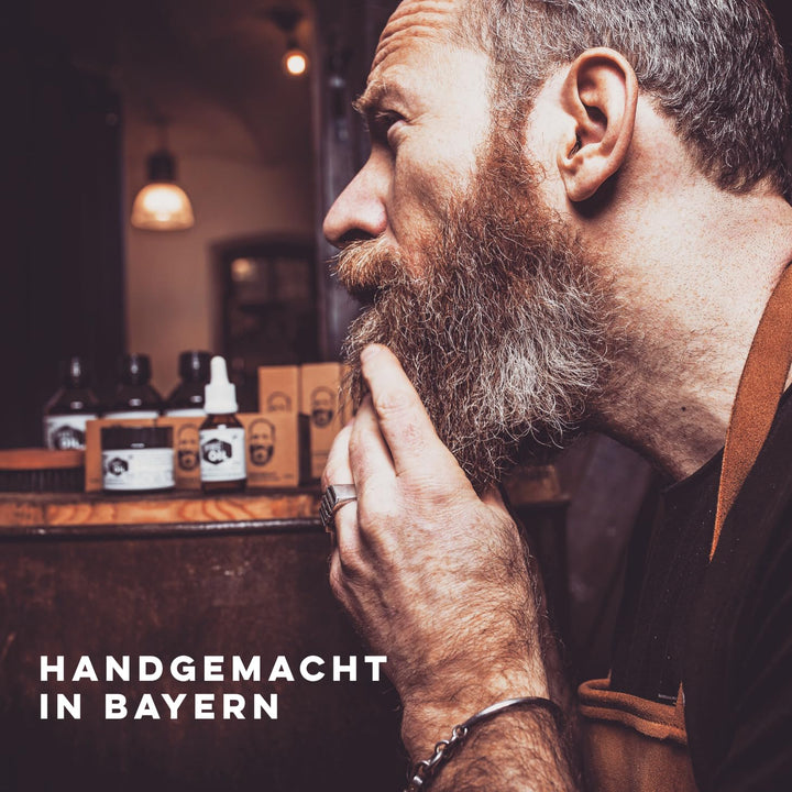 Beyer’s Oil Bartbalsam Zeder & Sandel 30ml - 100% natürlicher Bartbalm - Macht den Bart weich und gl