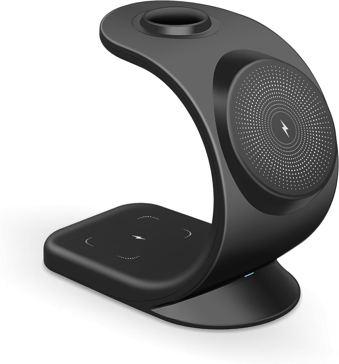 MMOBIEL Kabellose Ladestation Kompatibel mit iPhone, Apple Watch und AirPods - 3-in-1 Induktionslade