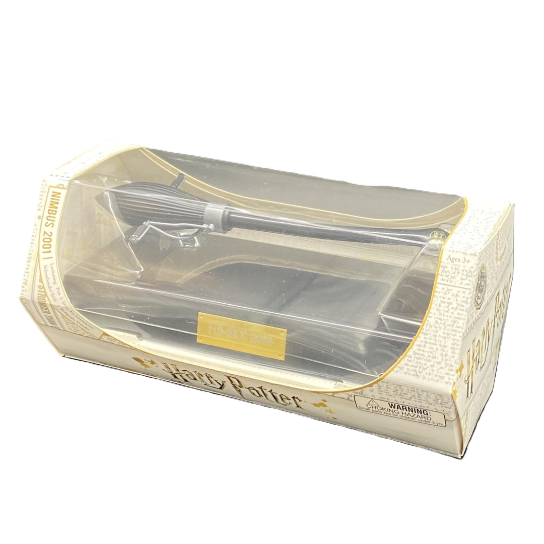 WOW! STUFF Nimbus 2001 Levitating Broomstick Pen, Floating Stationery Set with Stand, Official Wizar