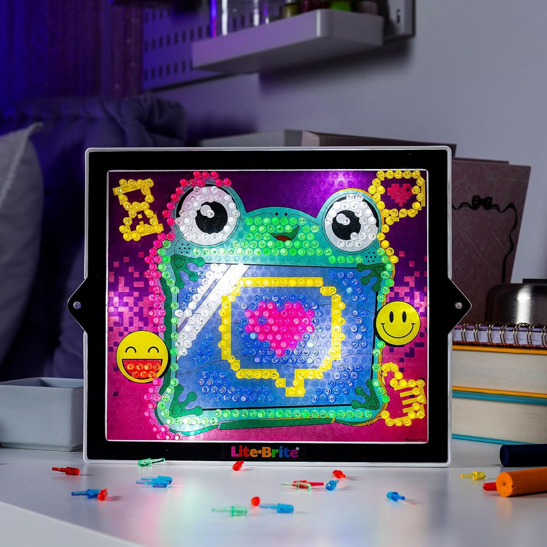Basic Fun Lite Brite ColorPOP Toy Story 5 Light Up Kunstset mit 650 Mini-Stiften HD-Bildschirm und F