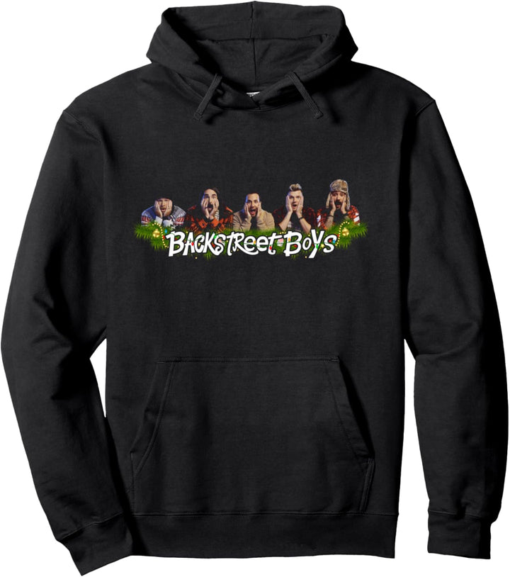 Backstreet Boys – Christmas Wreath Pullover Hoodie