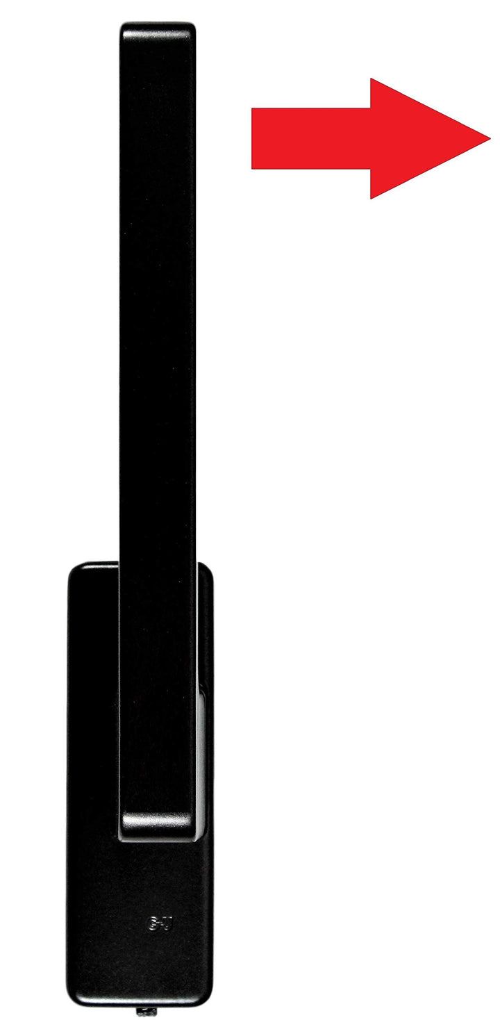 SN-TEC GU Schiebetür PSK Drehgriff DIRIGENT 966/976, 34225 oder auch 30152, DIN Links braun UC5 mit
