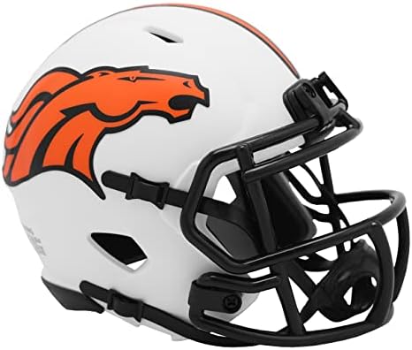 NFL Mini Helm Speed Denver Broncos Lunar Eclipse Footballhelm