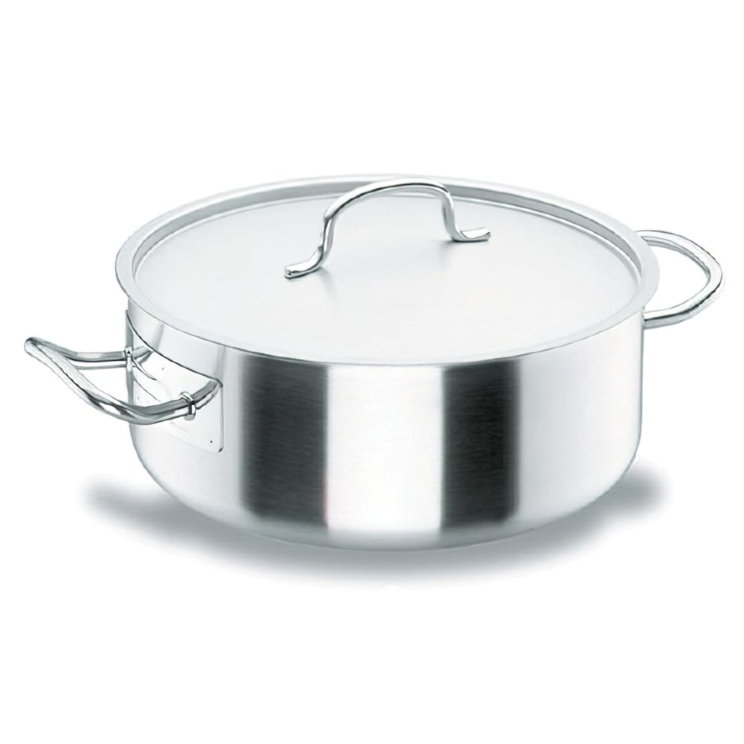 Lacor 50045 Bratentopf mit Deckel 45 cm