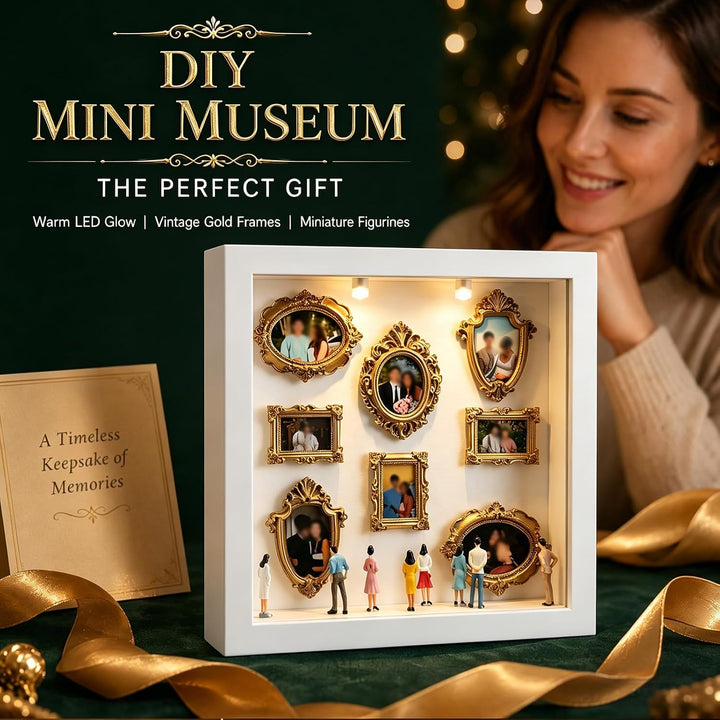 Bilderrahmen Museum Mini Kleine Bilderrahmen Vintage Mini Museum DIY, Personalisierte DIY Silhouette