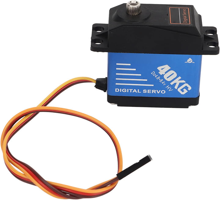 RiToEasysports 40KG Servo, 40KG High Torque RC Servo Wasserdichtes Digitalservo mit 25T Servoarm für
