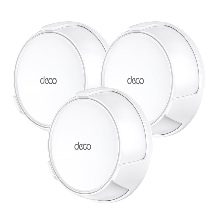 XLTTYWL® Wandhalterung für TP-Link Deco BE23/BE25/BE5000 (Weiss, 3er) | Für Deco BE23/BE25/BE5000, 3