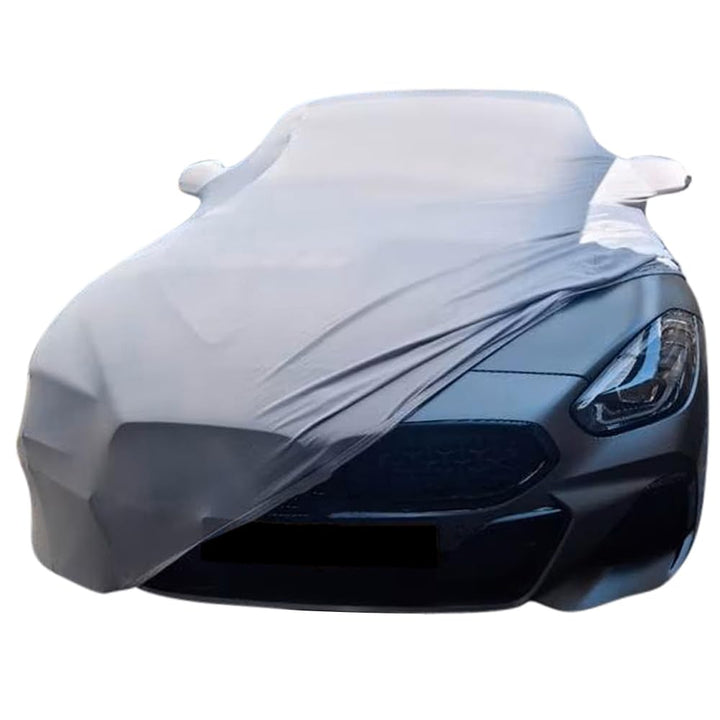 Indoor Autoabdeckung kompatibel mit BMW Z4 G29 mit Spiegeltaschen SUPER Soft Stretch