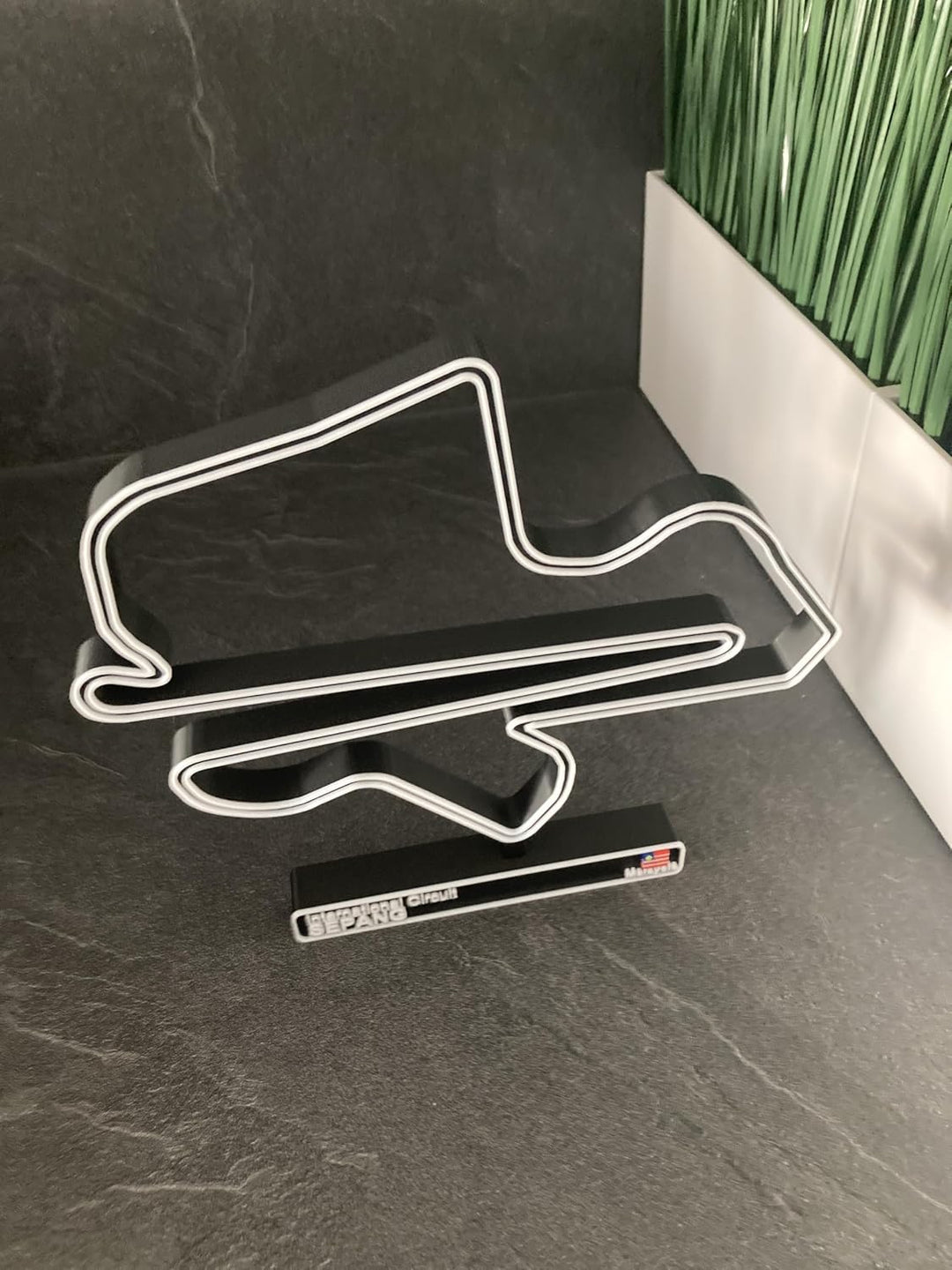 Sepang Rennbahn, 3D-Rennbahnmodell, Auto-Dekoration