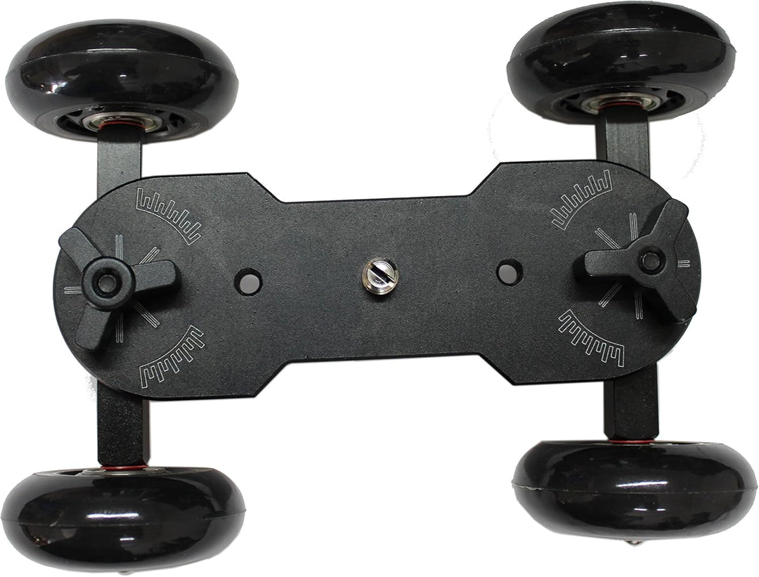 DYNASUN CAR20 Professionelle Kamerawagen Skater Dolly Cinema Stativ für Actioncameras Kamerafahrt Fo