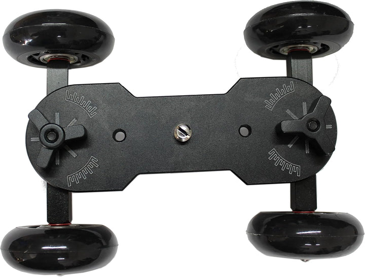 DYNASUN CAR20 Professionelle Kamerawagen Skater Dolly Cinema Stativ für Actioncameras Kamerafahrt Fo