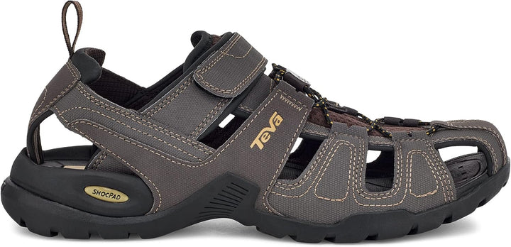 Teva Herren Forebay Sport-& Outdoor Sandalen 44.5 EU Braun Turkish Coffee Tkcf, 44.5 EU Braun Turkis