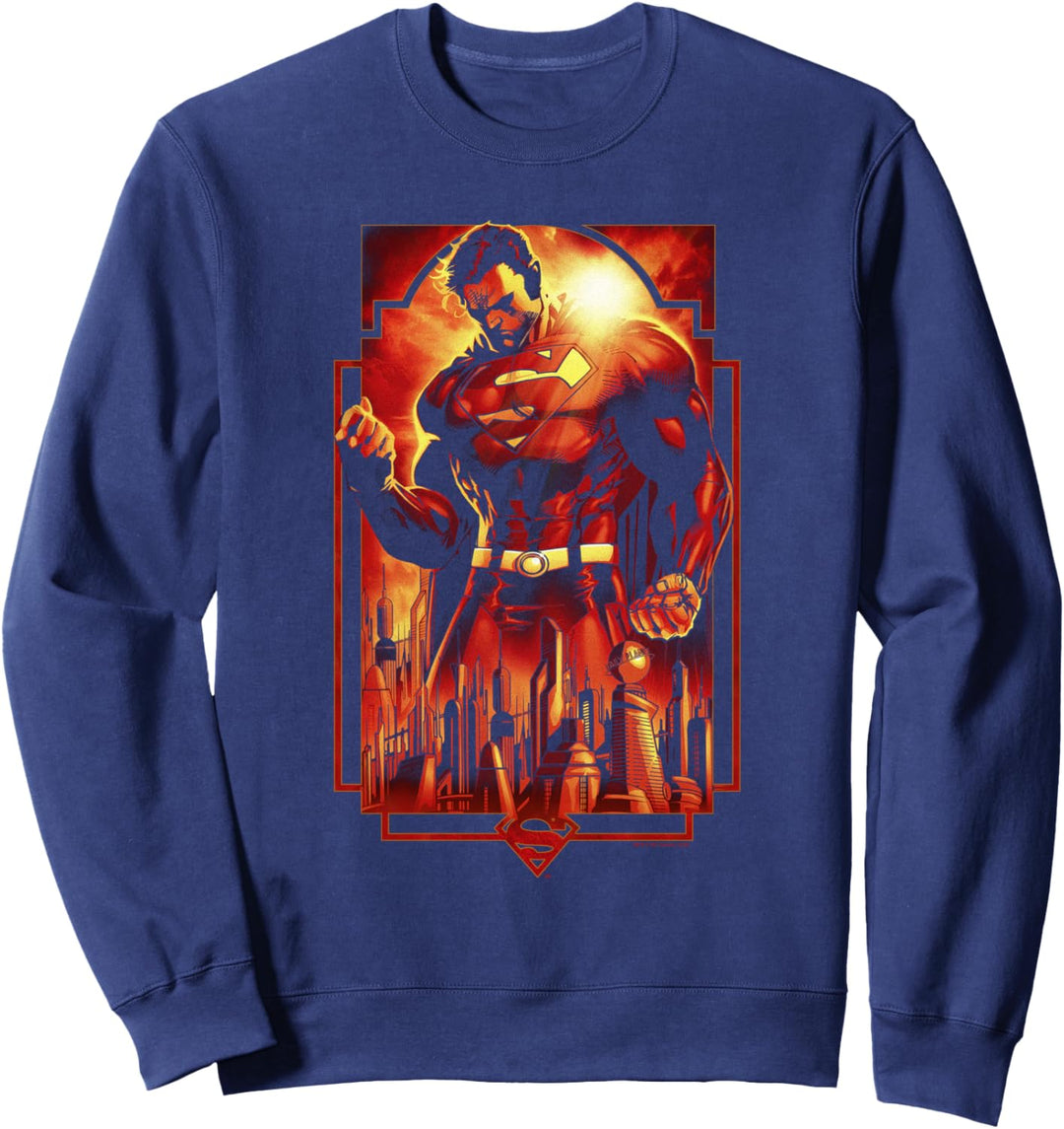 Superman Metropolis Deco Sweatshirt