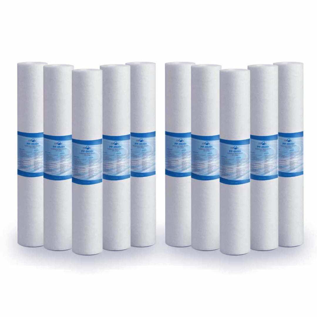 Sedimentfilter 20 Zoll 5 Mikron Ultrafiltration Schwan. Entfernt Sand, Schlamm, Rostpartikel und hän
