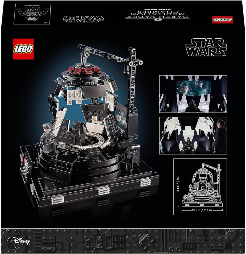 LEGO 75296 Star Wars Darth Vader™ Meditationskammer, Sammlerset, Geburtstagsgeschenk für Erwachsene
