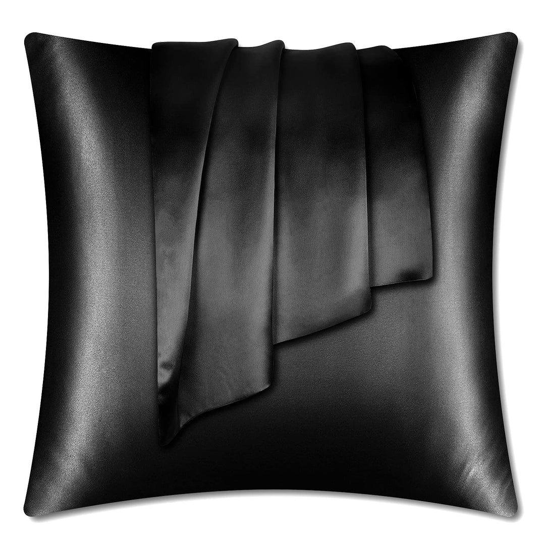 LULUSILK Kissenbezug für Haare und Haut, 100 % reine Seide, 16 Momme mit verdecktem Reissverschluss,