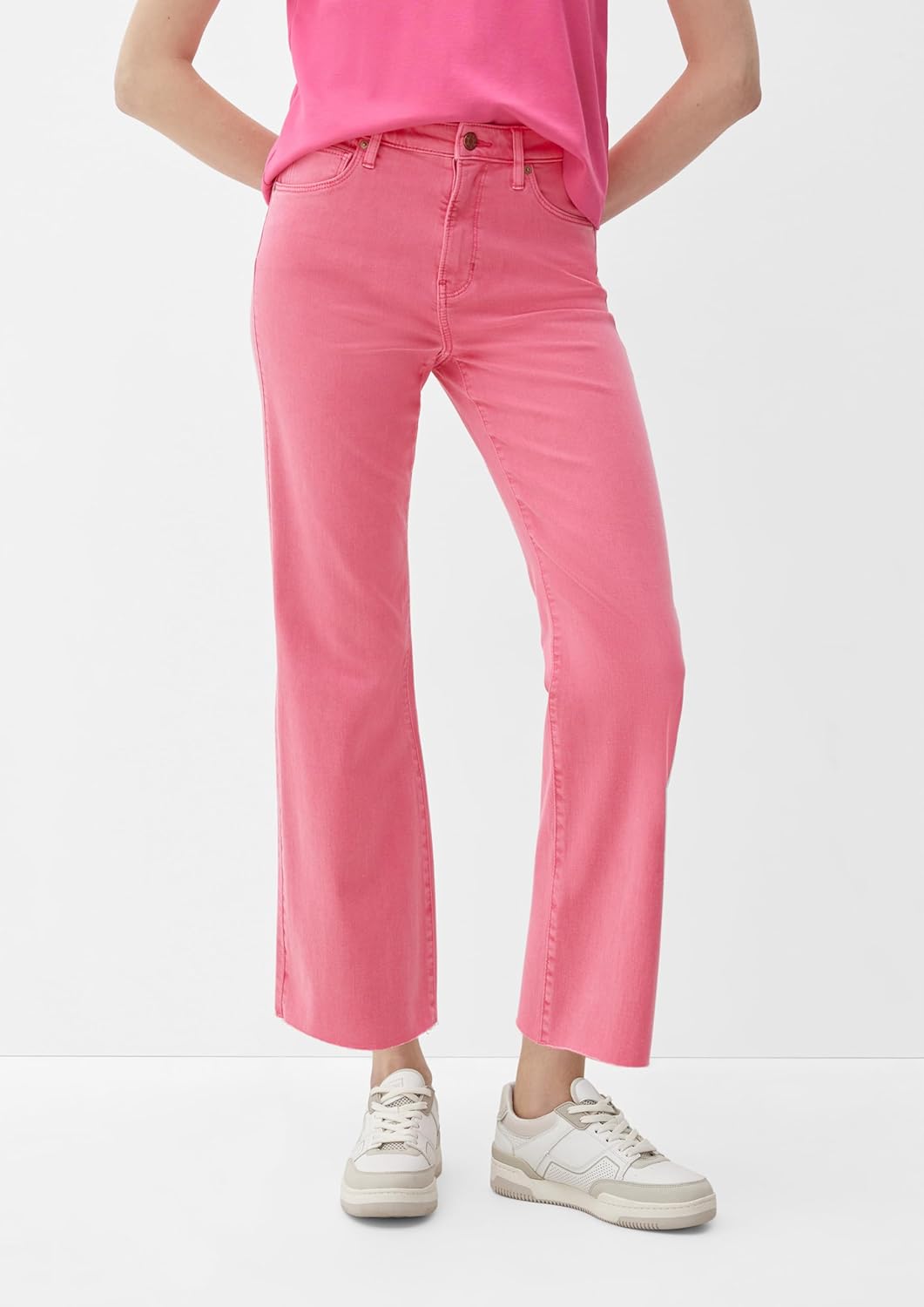 s.Oliver Damen Jeans, Flared Leg 44 Rosa 44z8, 44 Rosa 44z8