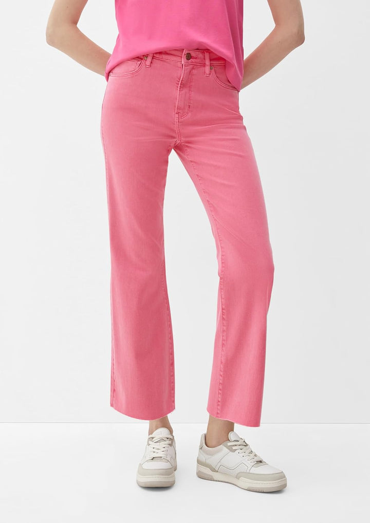 s.Oliver Damen Jeans, Flared Leg 44 Rosa 44z8, 44 Rosa 44z8