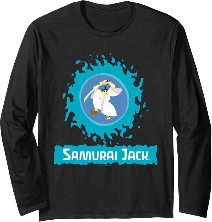 Samurai Jack Samurai Jack Blue Eclipse Langarmshirt