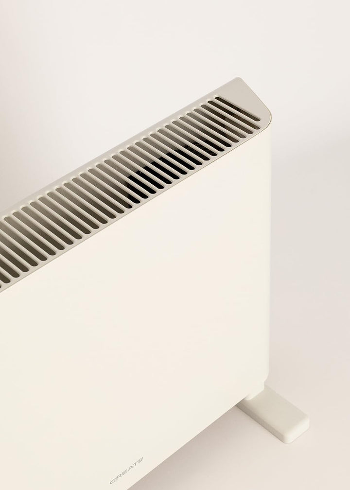 CREATE/WARM HANDY COLOURS/Konvektorheizung Cremeweiss/Ventilator- und Warmluftfunktion, Räume bis zu
