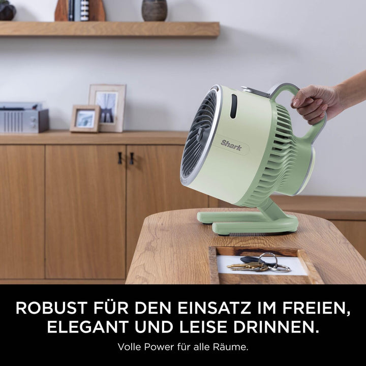 Shark FlexBreeze HydroGo Starker Ventilator mit Sprühnebel, Kühlung für drinnen & draussen, leise &