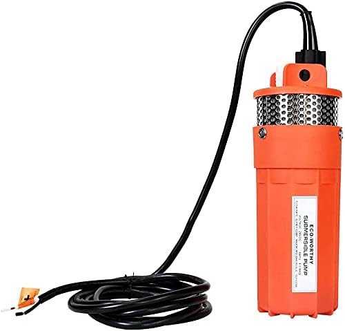 DCHOUSE 24V DC solarbetriebene tief tauchbare Wasser gut Pumpe Farm Ranch Haushalt
