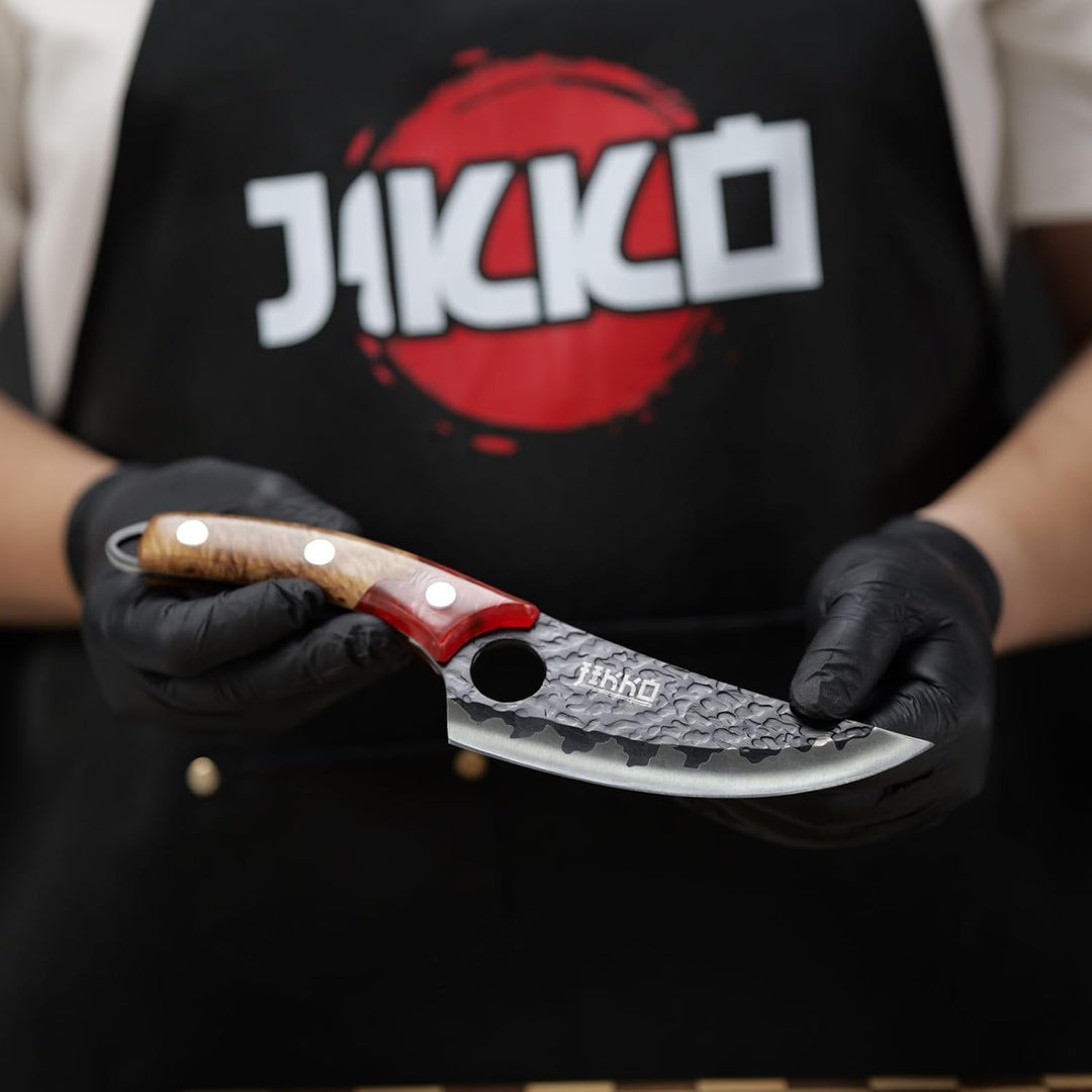 JIKKO Neue Phoenix-Edition - Japanisches Kochmesser, Professionelles Küchenmesser, Klinge aus Edelst