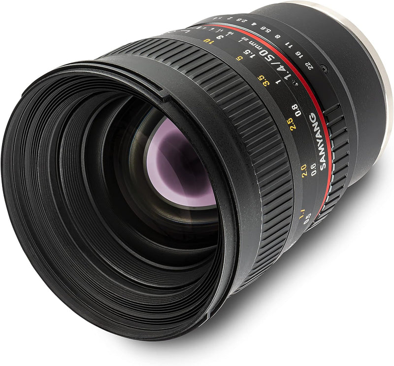 Samyang 50mm F1.4 Objektiv für Sony E-Mount, Sony E