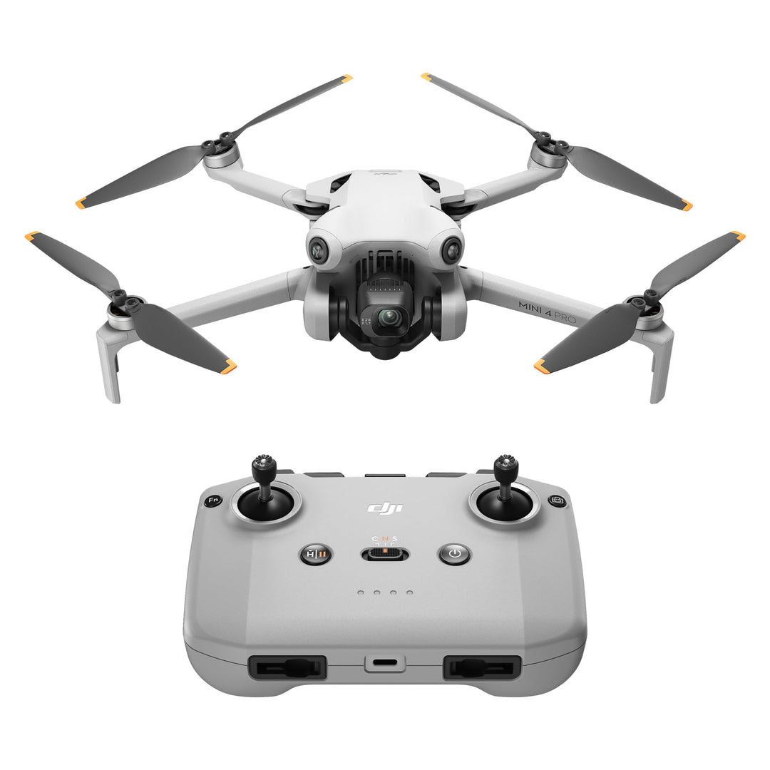 DJI Mini 4 Pro (DJI RC-N2 Fernsteuerung), faltbare Mini-Drohne mit 4K HDR-Videokamera für Erwachsene