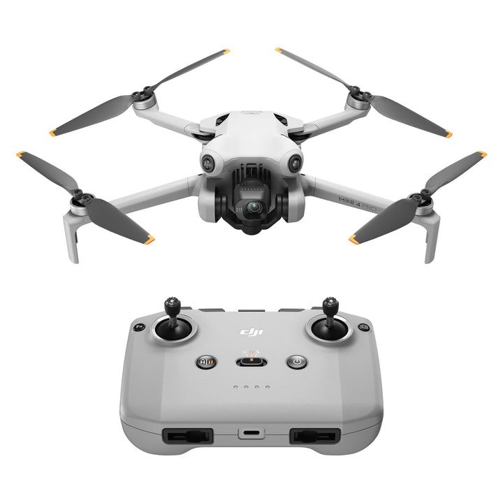 DJI Mini 4 Pro (DJI RC-N2 Fernsteuerung), faltbare Mini-Drohne mit 4K HDR-Videokamera für Erwachsene