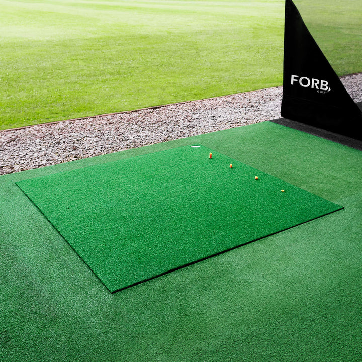 FORB Golf Driving Range Matte | 15mm Golf Kunstrasen – optionaler Gummiunterlage Matte Nur, Matte Nu