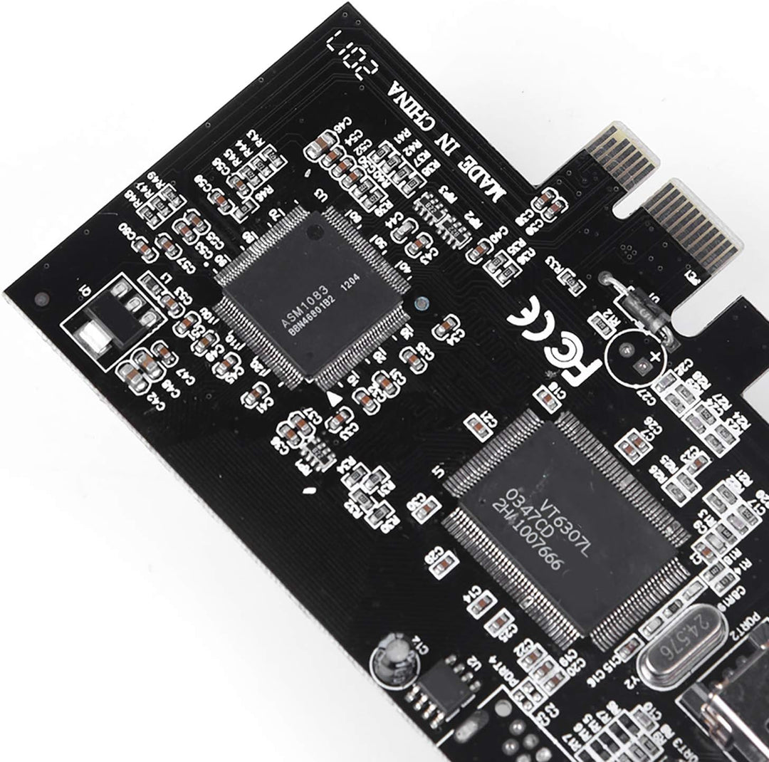 PCI-E PCI FireWire-Controllerkarte, Express FireWire 1394a IEEE 1394-Controllerkarte mit Firewire-Ka
