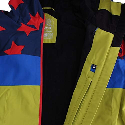 ICEPEAK Centertown Herren Jacke Skijacke Winterjacke 48 grün-blau, 48 grün-blau