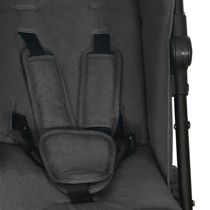 Geschwisterwagen Zwillingswagen Kinderwagen, Doppelkinderwagen, Buggy klein Zusammenklappbar, Mit Ve