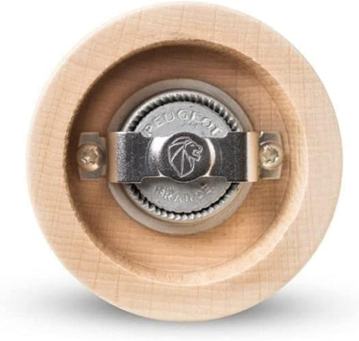 PEUGEOT - Pfeffermühle Paris Nature 18 cm + Schwarzer Bio Pfeffer aus fairem Handel - Klassische Mah