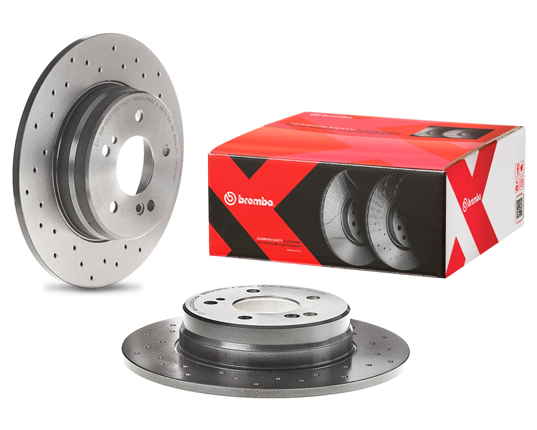 BREMBO 08.7211.2X Bremsscheiben