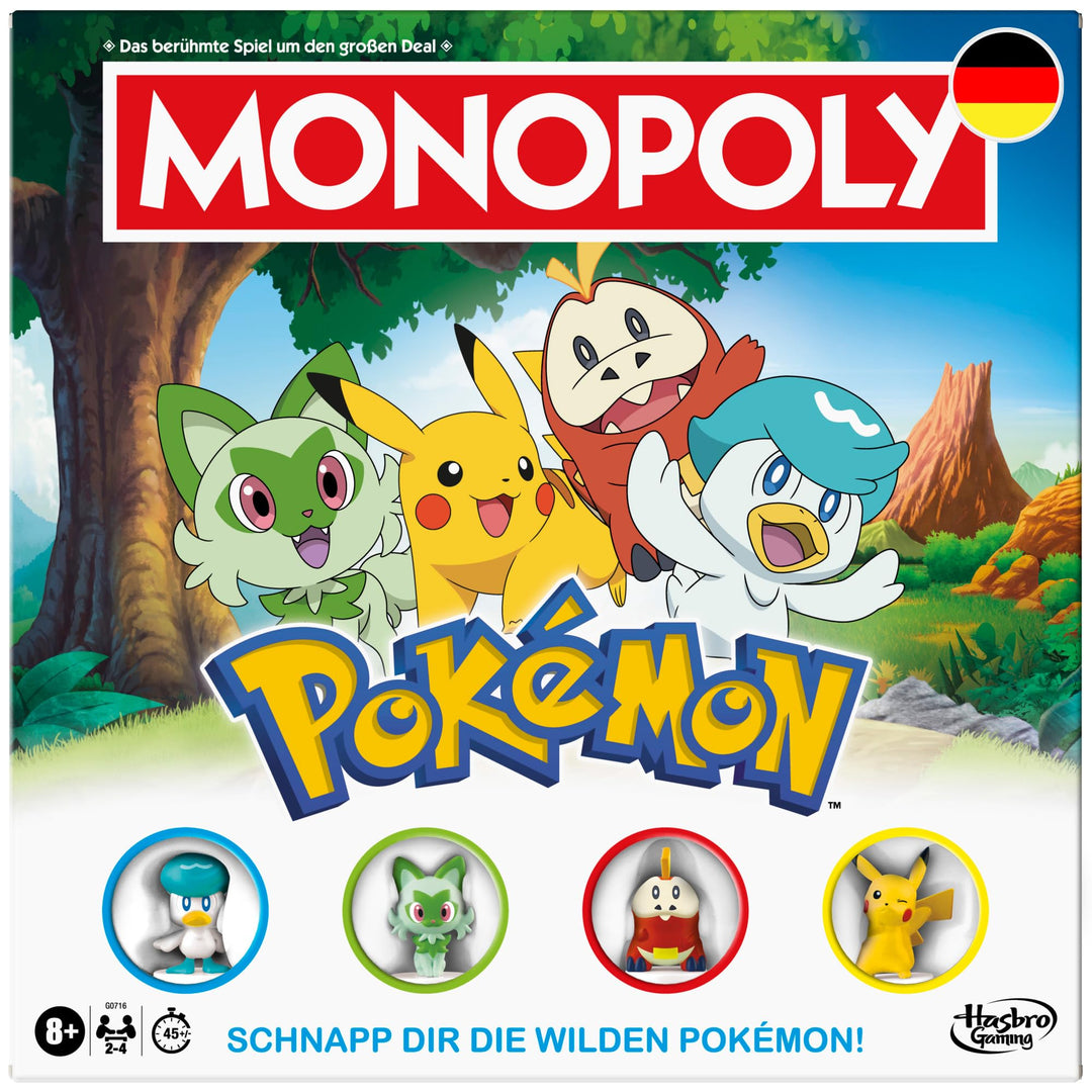 Monopoly Pokémon Edition Brettspiel - Deutsch Fassung