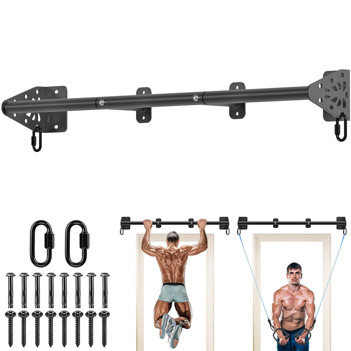 Kipika schwere Wand-Klimmzugstange, Türrahmen-Klimmzugstange für Heim-Fitnessstudio Krafttraining fü