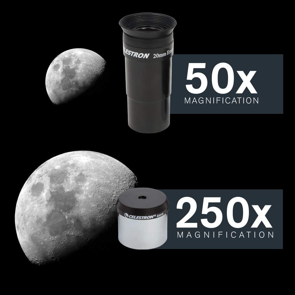 Celestron 21049 PowerSeeker 127EQ Spiegelteleskop, Schwarz PowerSeeker 127EQ Reflektor, PowerSeeker