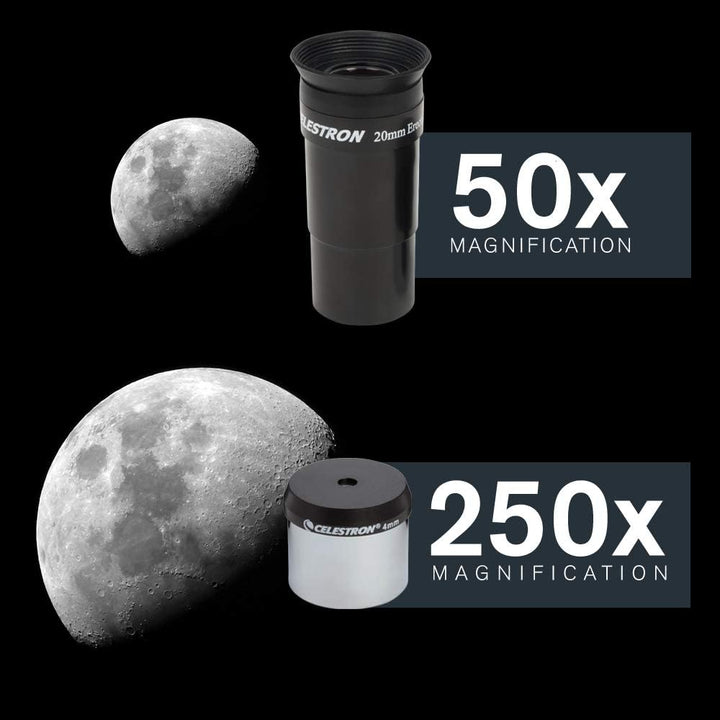 Celestron 21049 PowerSeeker 127EQ Spiegelteleskop, Schwarz PowerSeeker 127EQ Reflektor, PowerSeeker