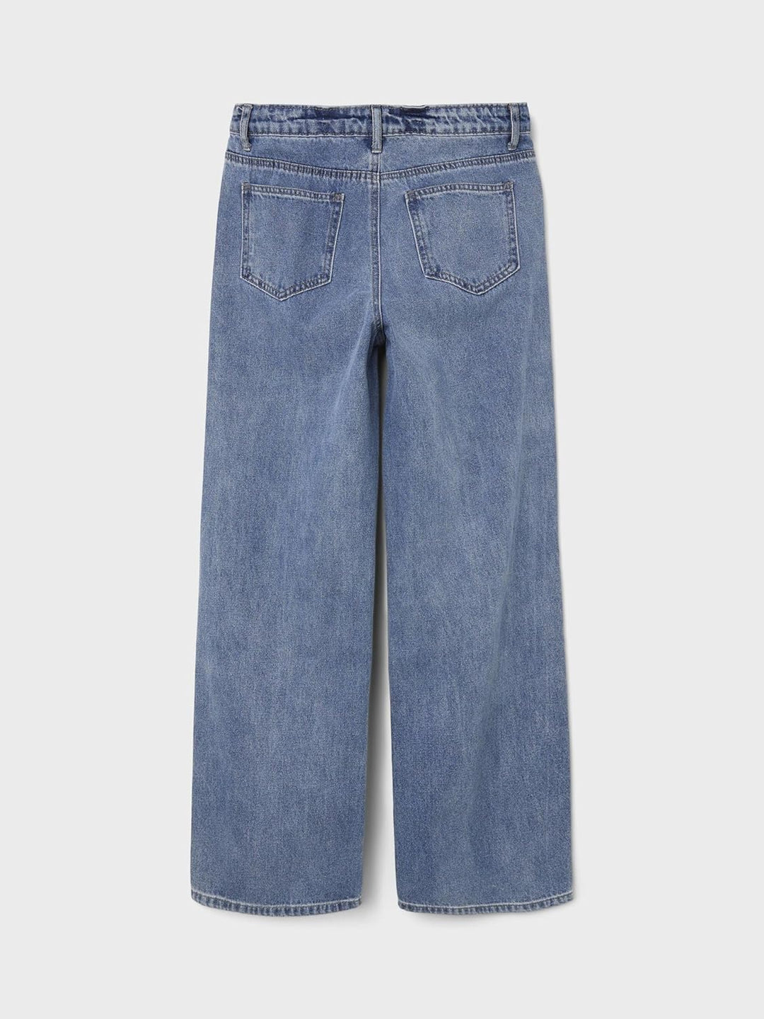 NAME IT Mädchen Nlfnoizza DNM Hw Straight Pant Noos Jeans 128 Medium Blue Denim, 128 Medium Blue Den