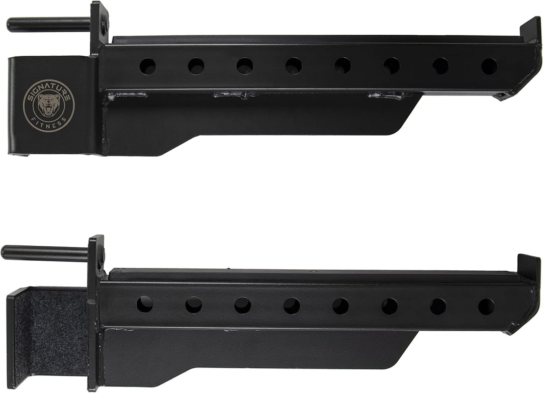 Signature Fitness SF-3 Power Cage Kniebeugenständer, 7,6 x 7,6 cm, inkl. J-Haken und Sicherheitsgurt