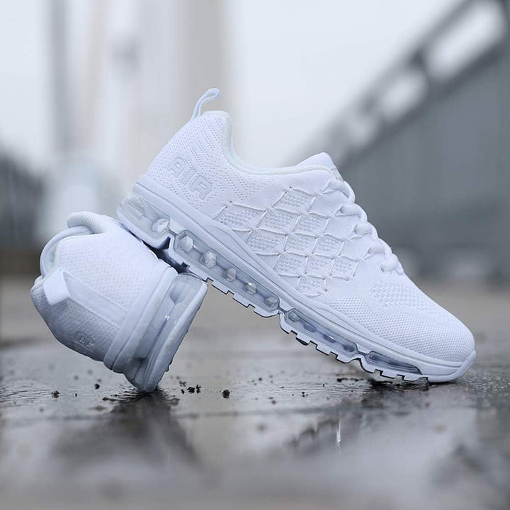 frysen Herren Damen Sportschuhe Laufschuhe mit Luftpolster Turnschuhe Profilsohle Sneakers Leichte S