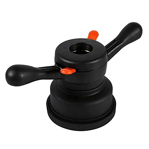 Schnellspannmutter Wuchtmaschine, Reifen Radausgleich Nabenflügelmutter 36/38/40mm 3/4mm Schwarz Sch